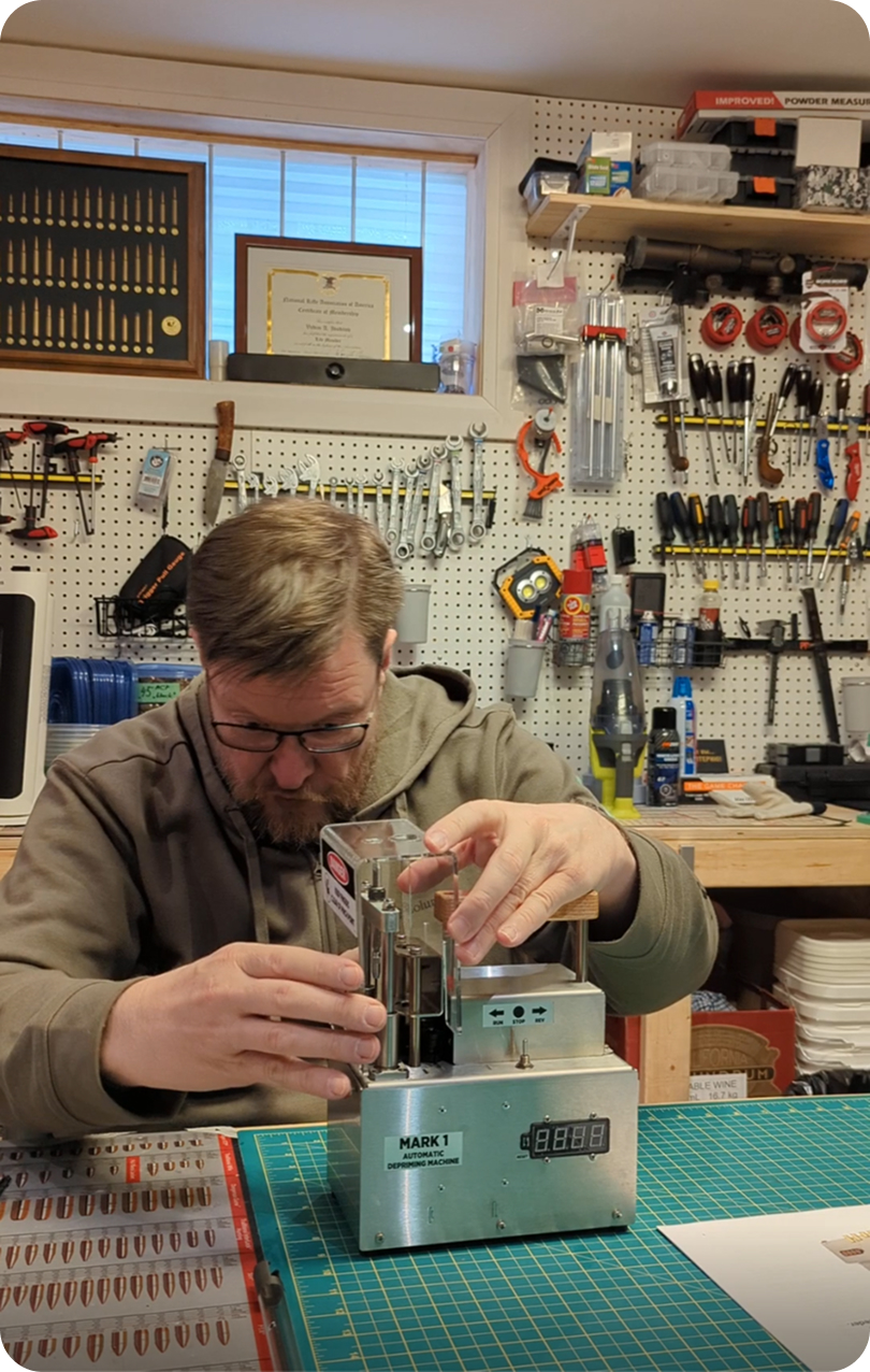 Assembly of Automatic Depriming Machine